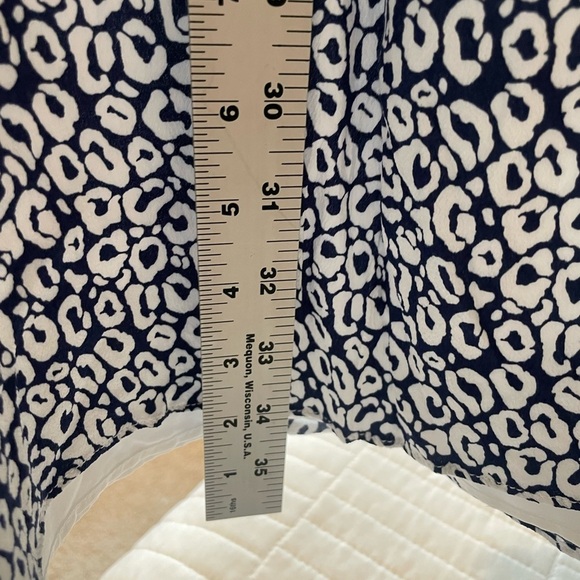 Tuckernuck Sail to Sable Blue White Smocked Nap Dress Puff Short Sleeve Sz S - Picture 12 of 12